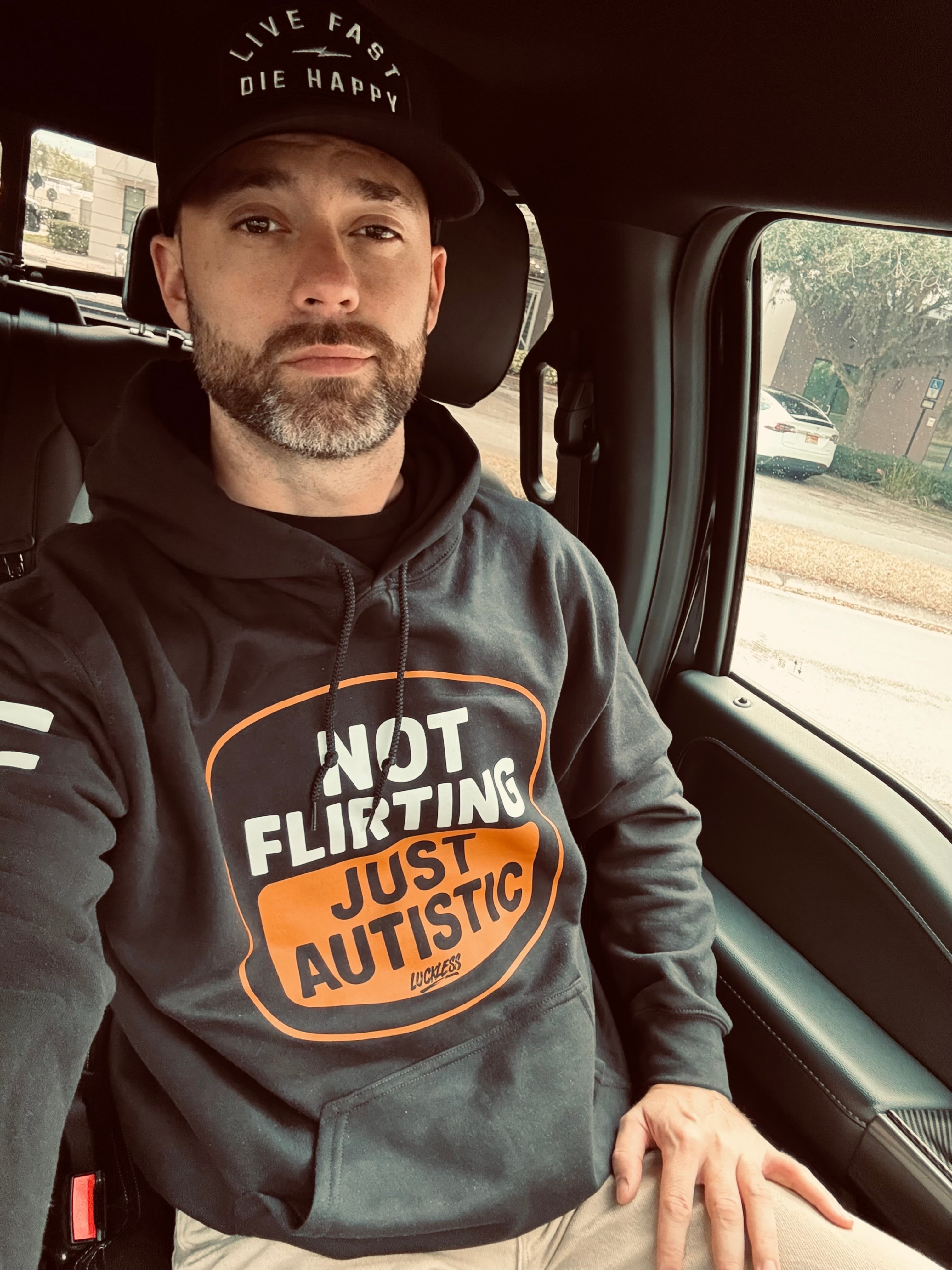 Not Flirting Hoodie
