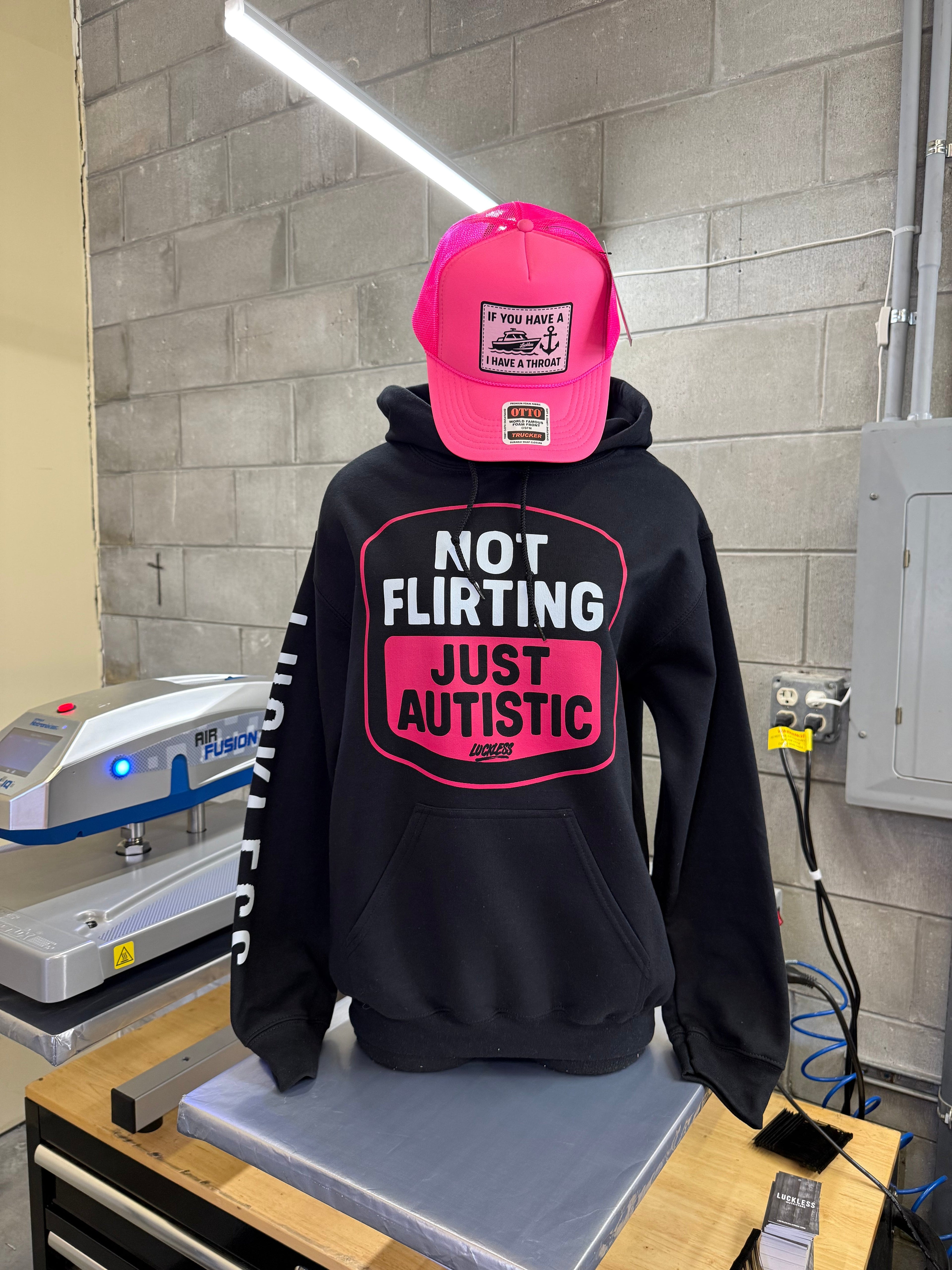 Not Flirting Hoodie