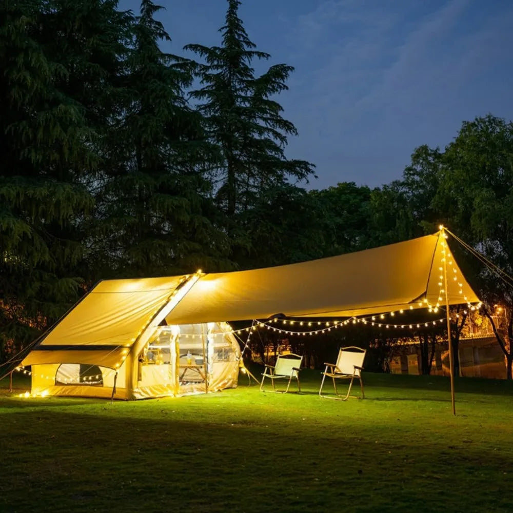 Waterproof  Inflatable Camping Tent with Pump